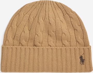 Bonnet 'Classic' Polo Ralph Lauren en beige : devant
