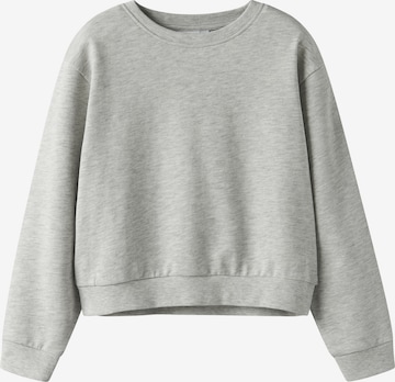 Sweat-shirt 'NKFMILLE' NAME IT en gris : devant