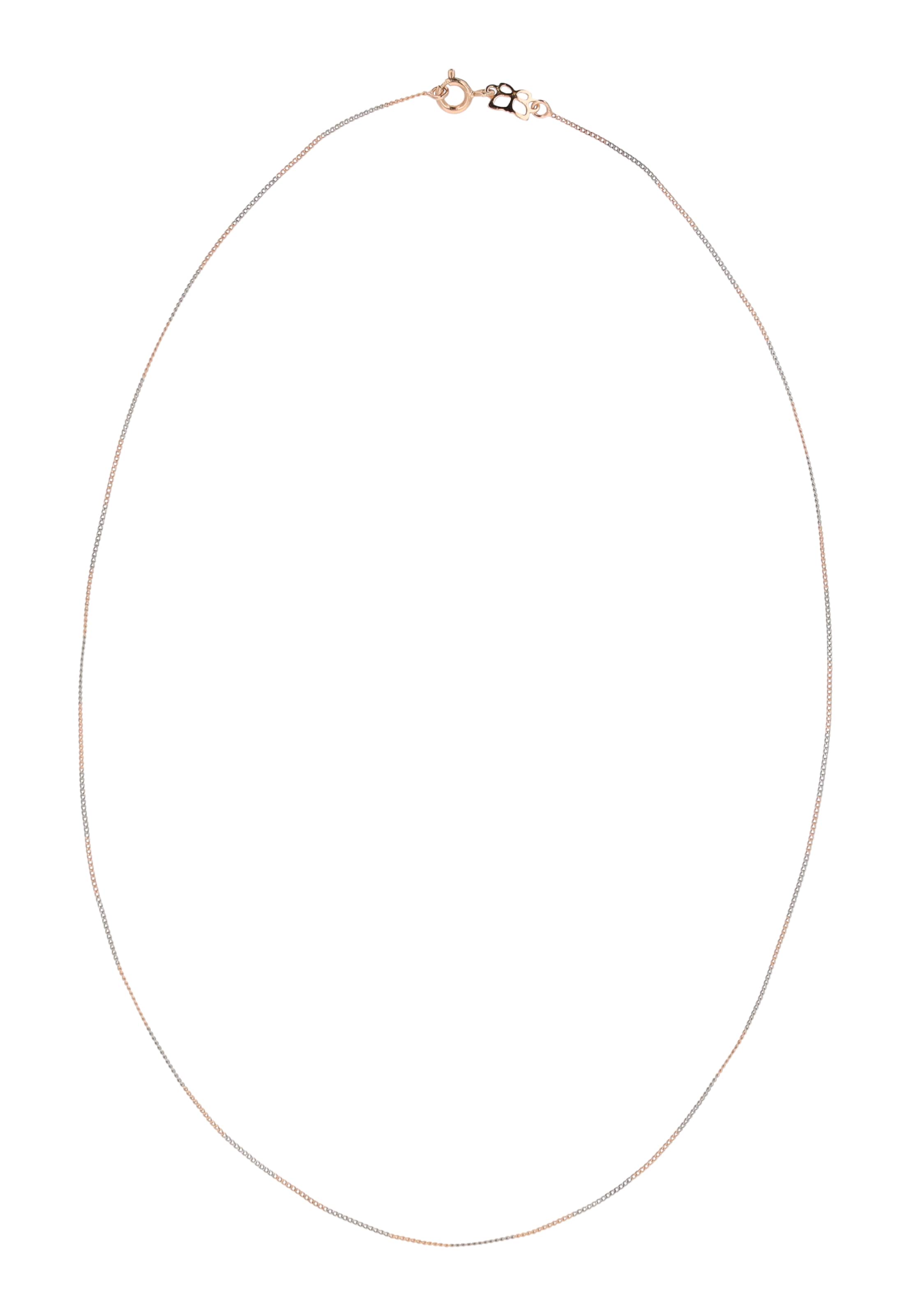 Gaya Chaîne en or rose / argent, Vue avec produit