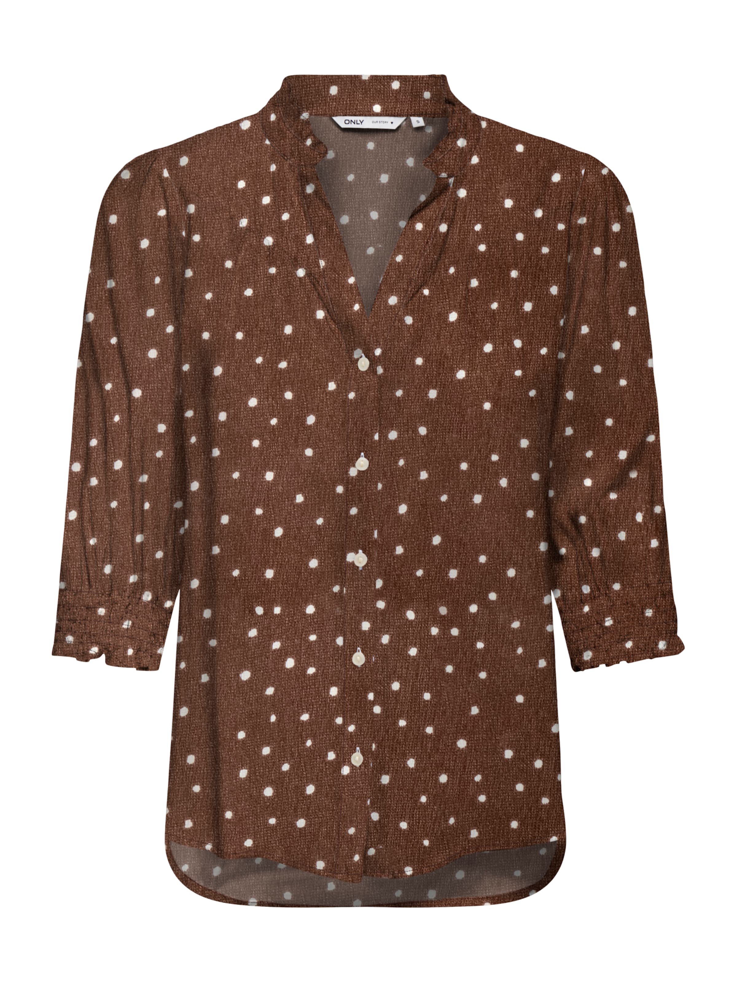 Camicia da donna 'ONLRAYA' di ONLY in marrone: frontale