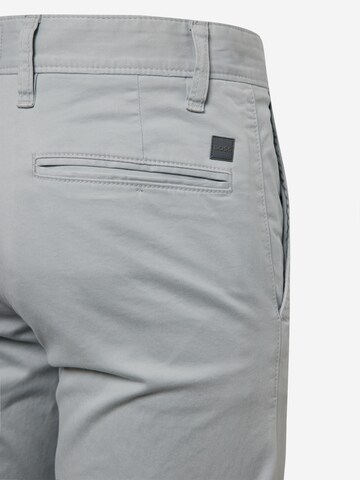 Coupe slim Pantalon chino 'Taber' BOSS en gris