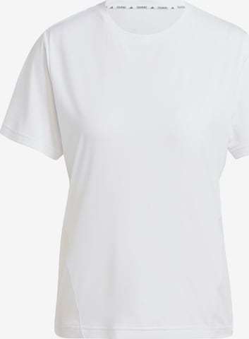 ADIDAS PERFORMANCE Performance shirt 'Designed for Training' in White: front