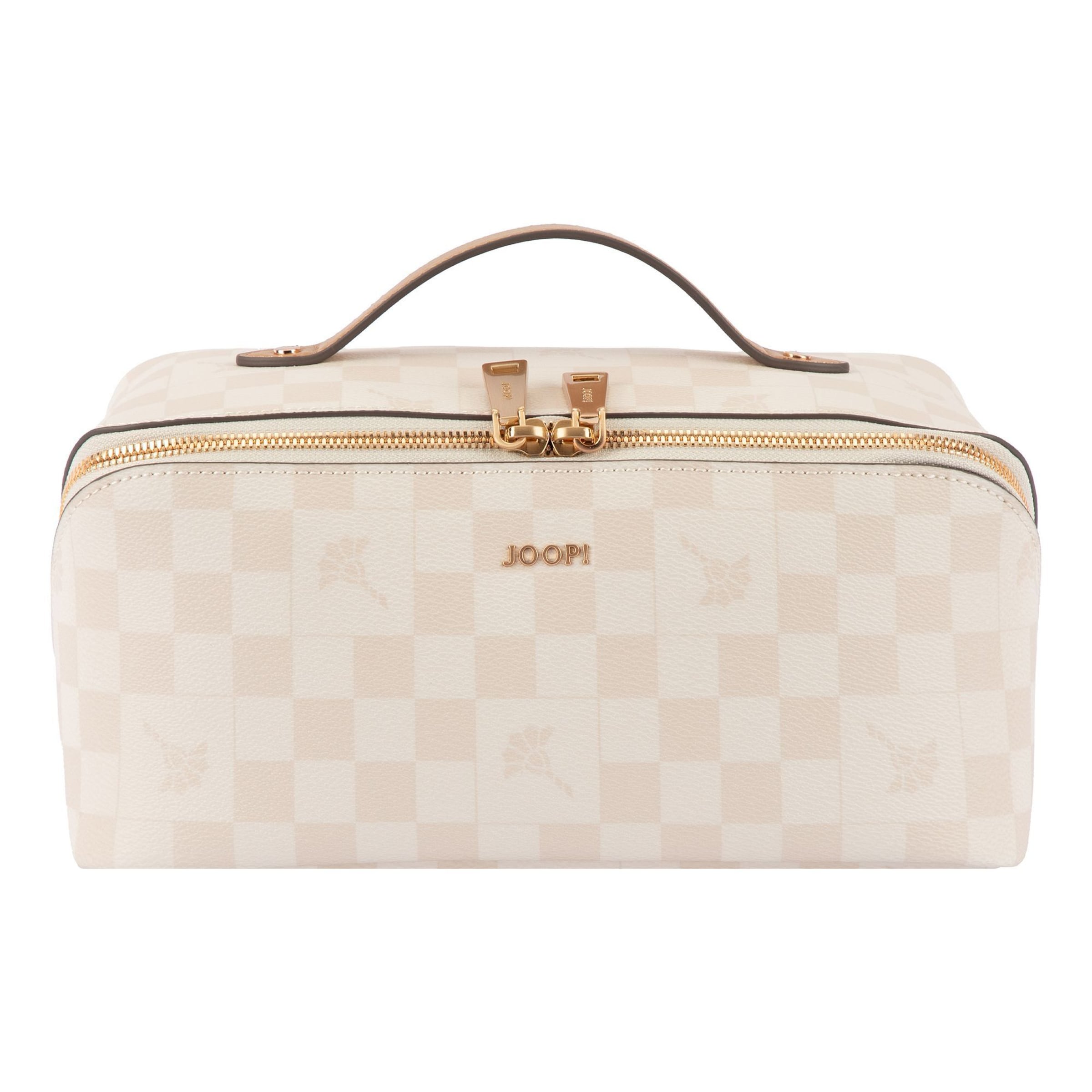 JOOP! Toiletry bag 'Cortina Piazza' in Beige: front