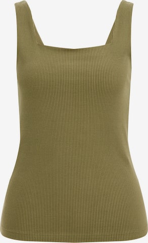 Top di WE Fashion in verde: frontale