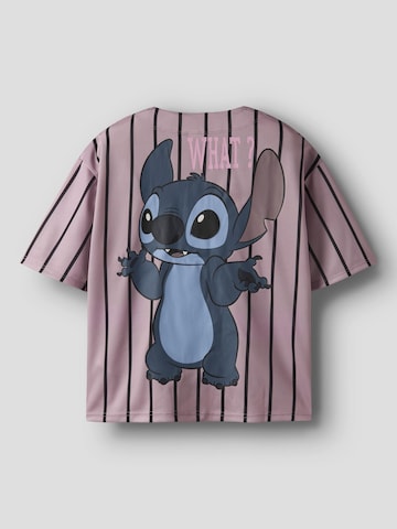 NAME IT - Blusa 'Stitch' en lila