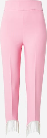 Coupe slim Pantalon Trendyol en rose : devant