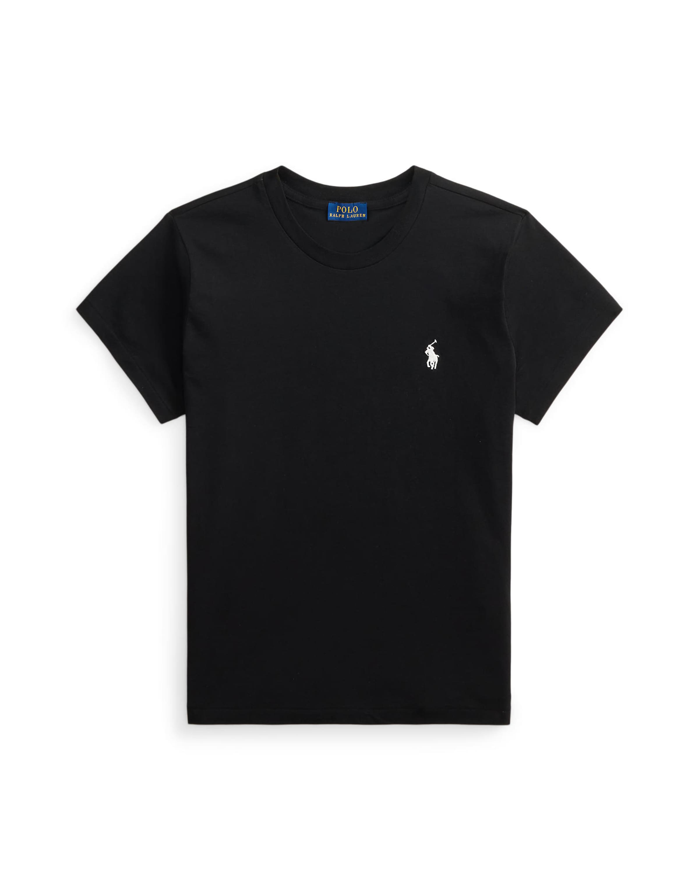 Tricou de la Polo Ralph Lauren pe negru: față
