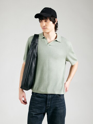HOLLISTER - Jersey en verde: frente