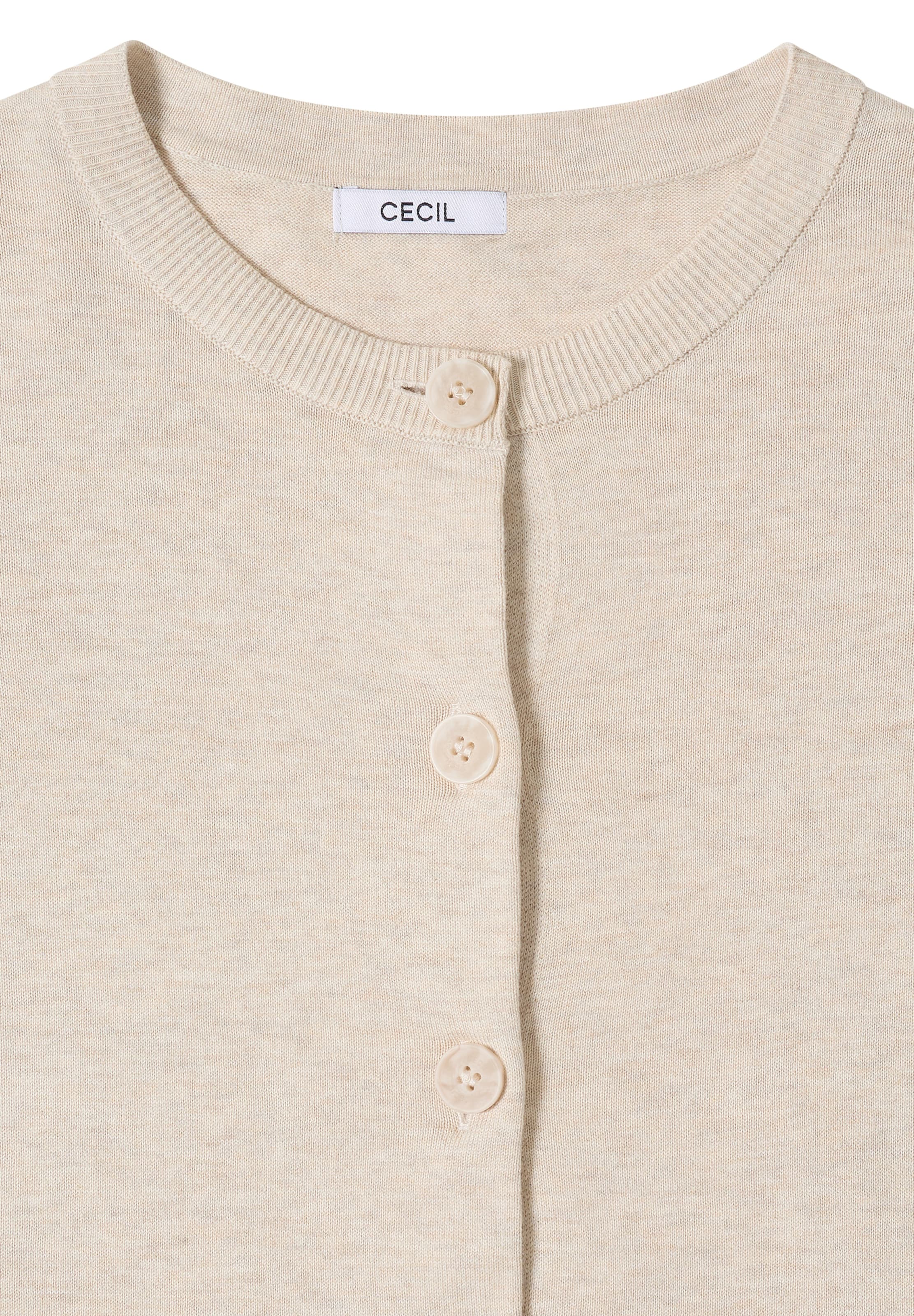 CECIL Strickjacke in Beige
