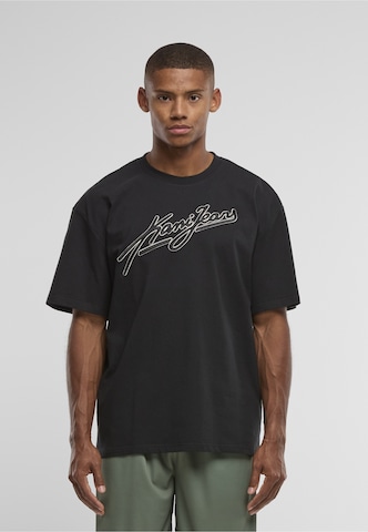 Karl Kani - Camisa em preto: frente