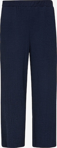 s.Oliver Wide leg Broek in Blauw: voorkant