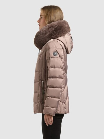 khujo Jacke 'Danida' in Braun