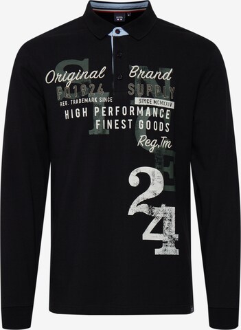 FQ1924 Shirt 'RAGNVALD' in Zwart: voorkant