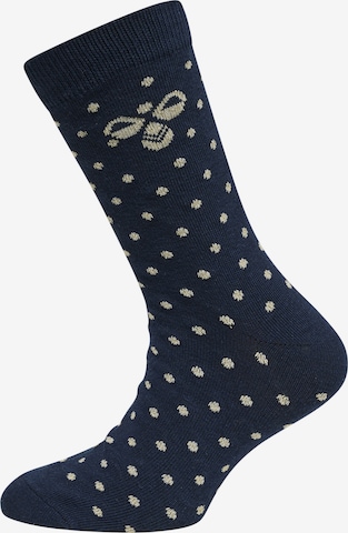 Hummel Socken in Blau