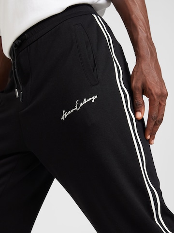 ARMANI EXCHANGE Tapered Παντελόνι σε μαύρο