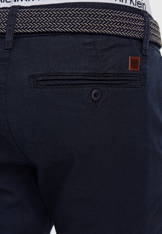 INDICODE JEANS Regular Trousers ' Estrada ' in Blue