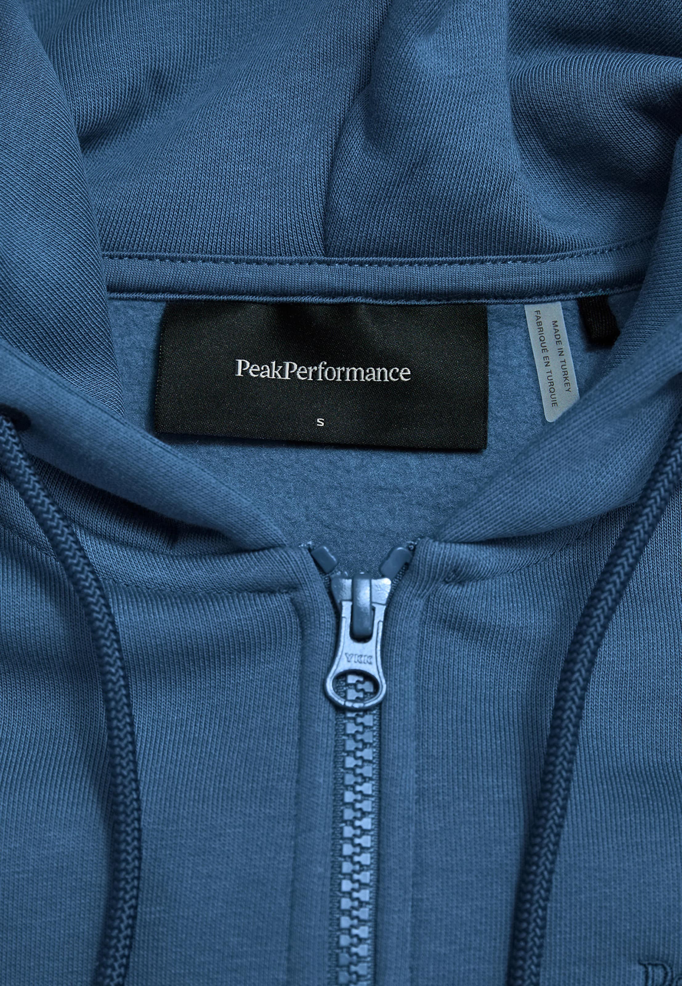 PEAK PERFORMANCE Kapuzensweatshirt in Blau