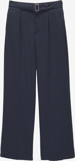 Pull&Bear Pleat-Front Pants in Night blue, Item view