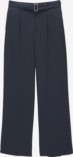 Pull&Bear Pleat-front trousers in Night blue, Item view