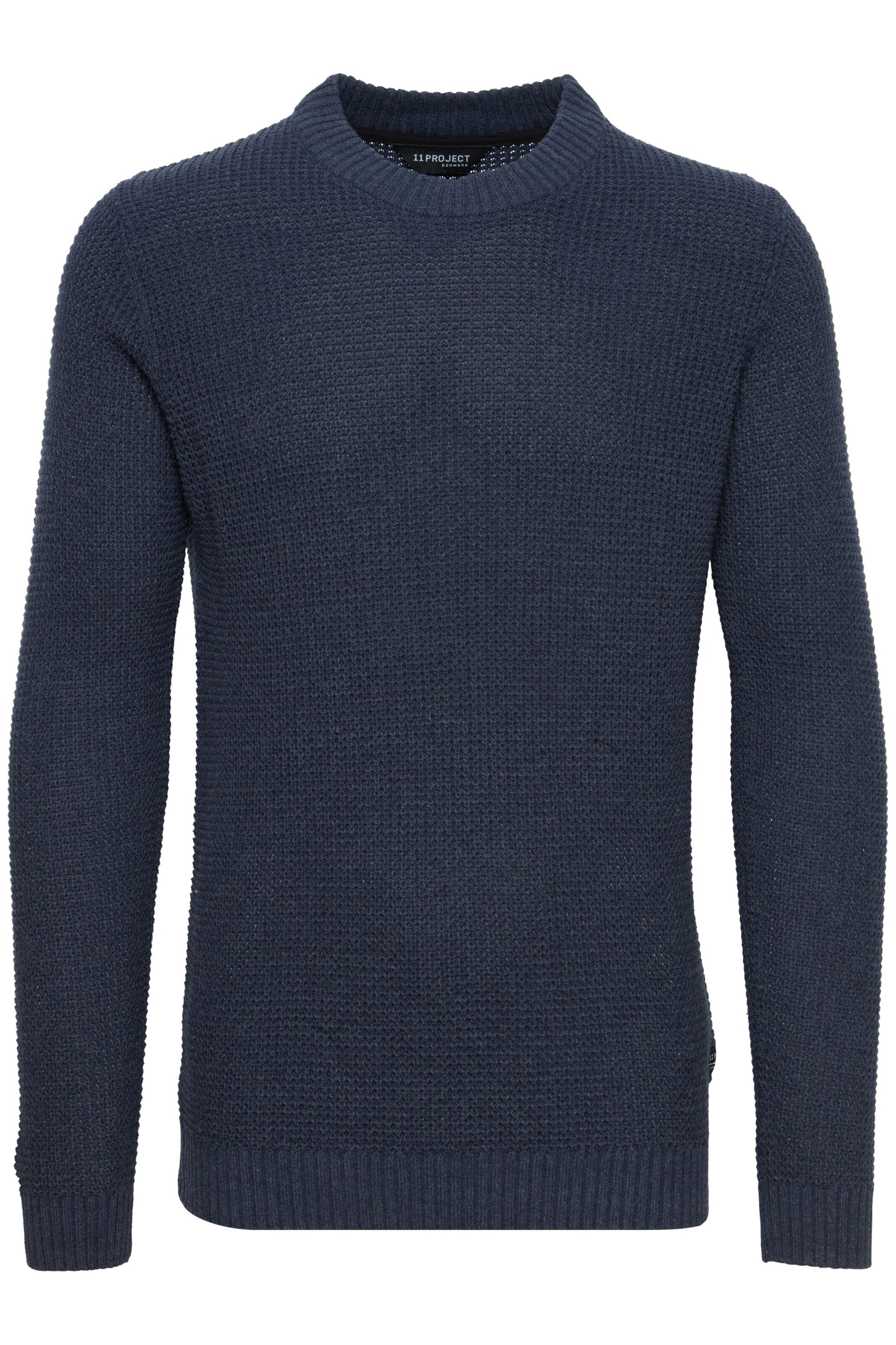 11 Project Pullover 'Kimmich' in Blau: Vorderseite
