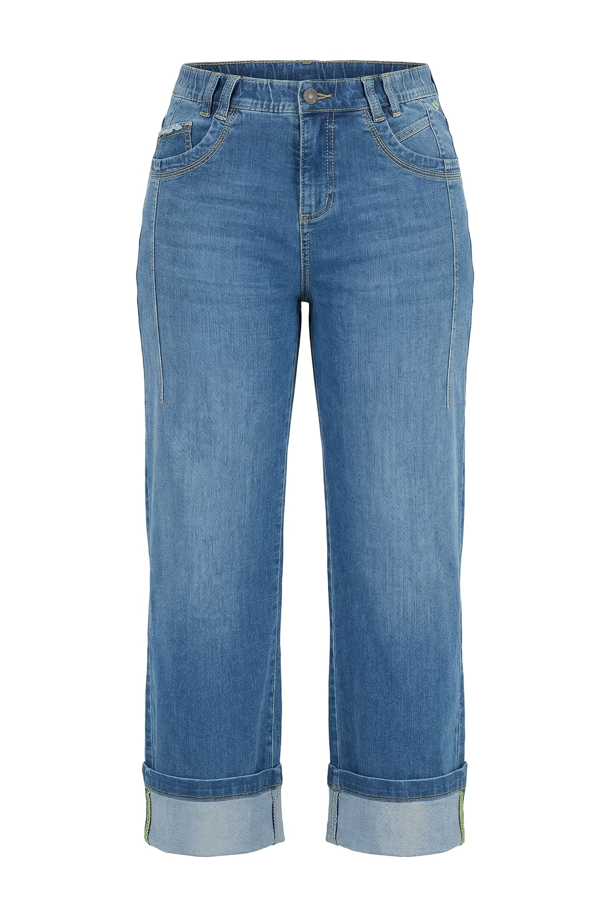 LAURASØN Regular Jeans in Blue: front