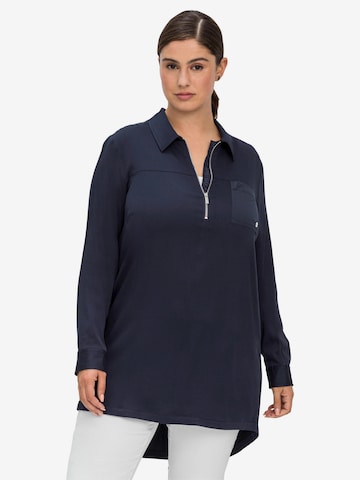 SHEEGO Tunic in Blue: front