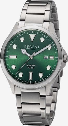 REGENT Analog Watch in Silver: front