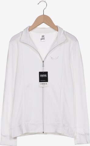 Trigema Sweatshirt & Zip-Up Hoodie in S in White: front