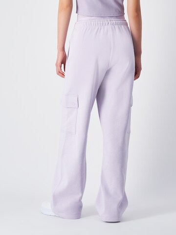 Wide Leg Pantalon cargo Champion Authentic Athletic Apparel en violet