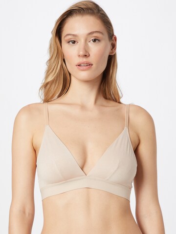 Triangle Soutien-gorge 'Ayla' ABOUT YOU en beige : devant