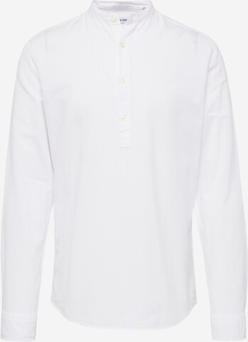 JACK & JONES Button Up Shirt in White: front