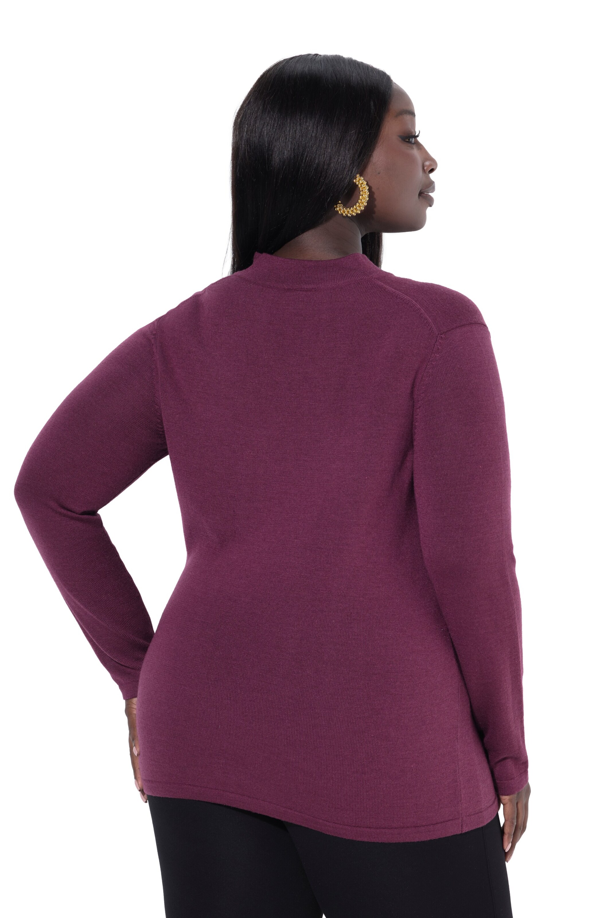 Ulla Popken Pullover in Lila