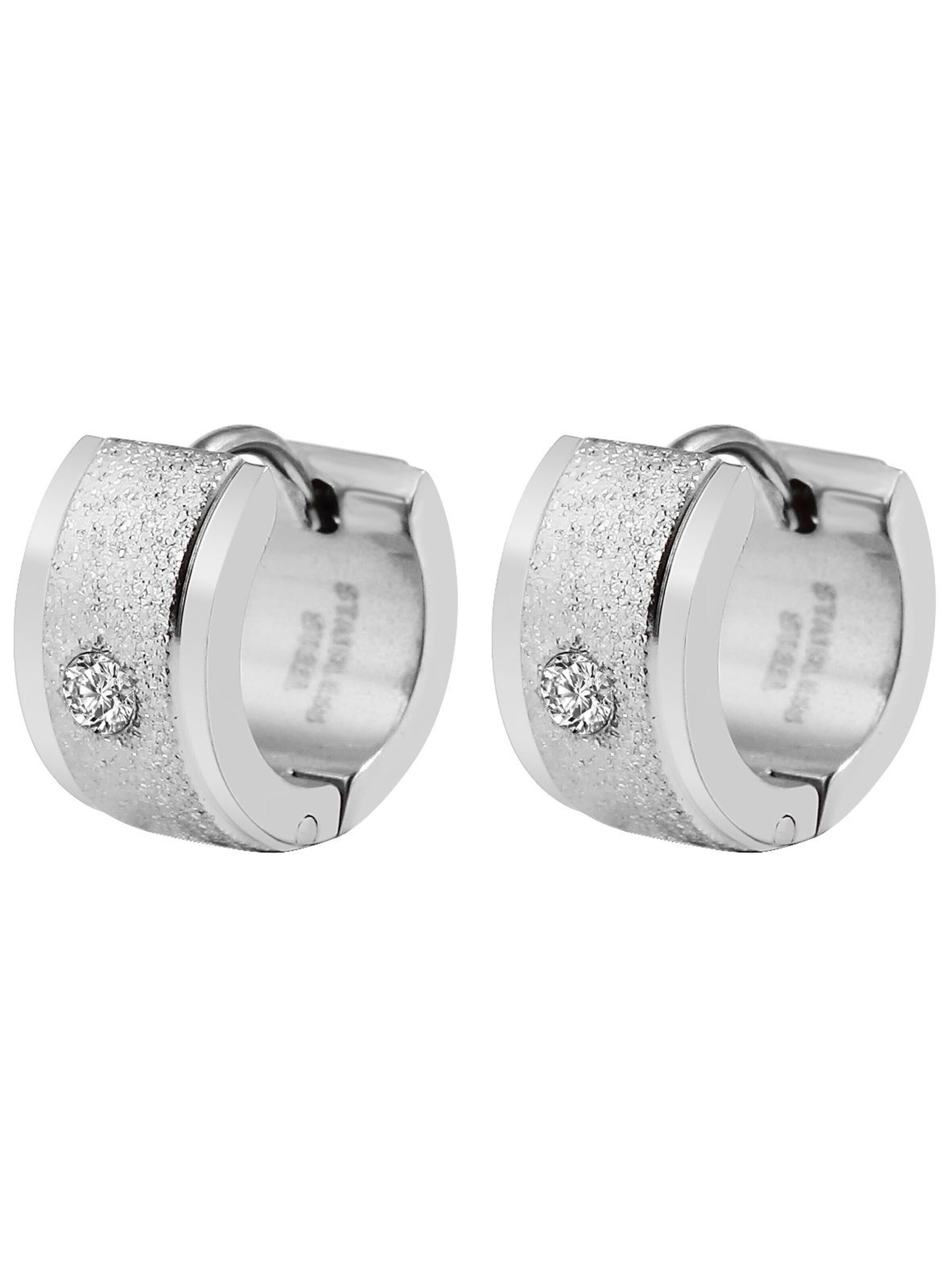Akzent Ohrringe 'Maja, langlebig'‌‌‌‌‌‌ in Silber