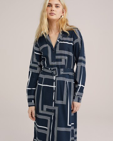 WE Fashion - Vestidos camiseiros em azul