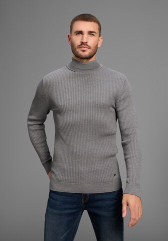 Bruno Banani LM Pullover in Grau: Vorderseite