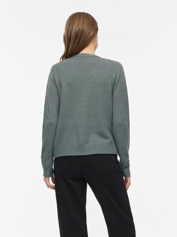 VILA Strickjacke in Grau