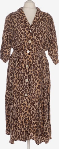 Elegance Paris Dress in XL in Brown: front