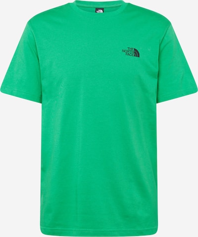 THE NORTH FACE T-Shirt in grün / schwarz, Produktansicht