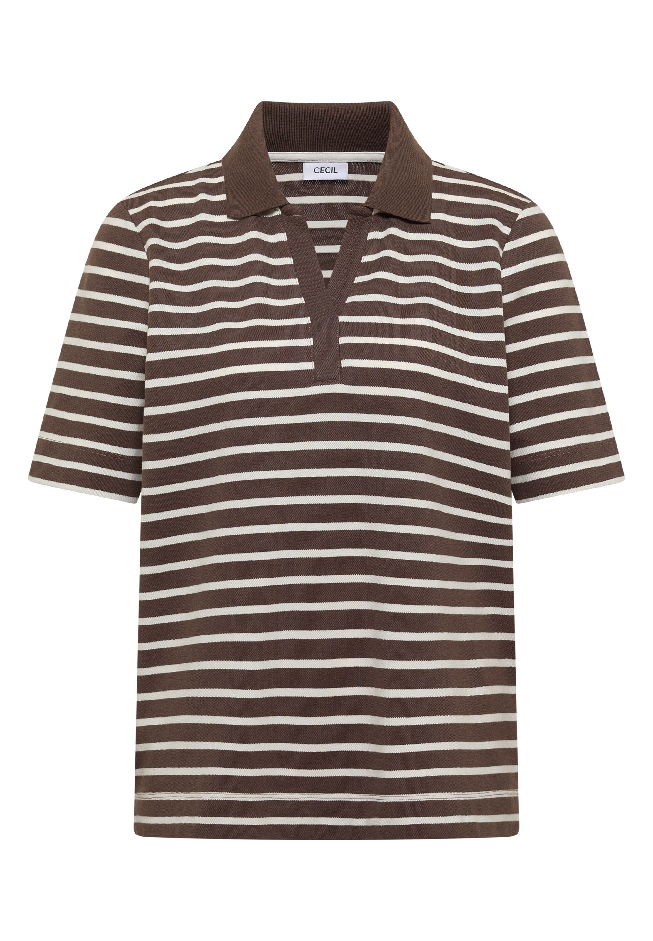 CECIL Shirt in Braun: Vorderseite