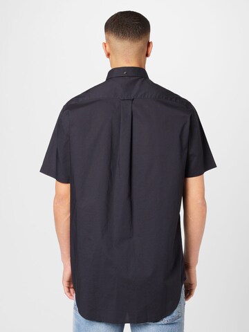 GANT Comfort fit Button Up Shirt in Black