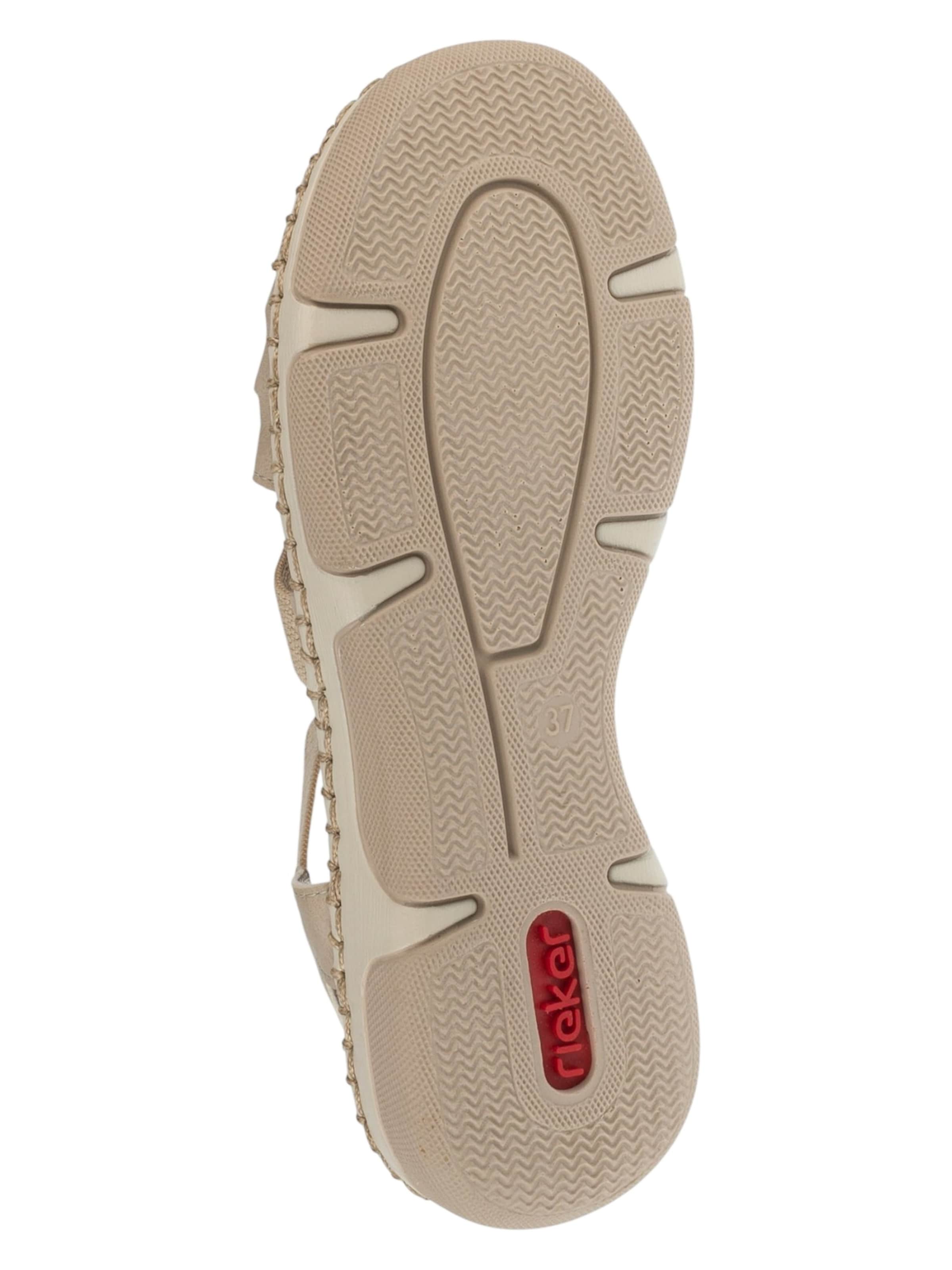 Rieker Sandal 'Rieker 66201' i beige