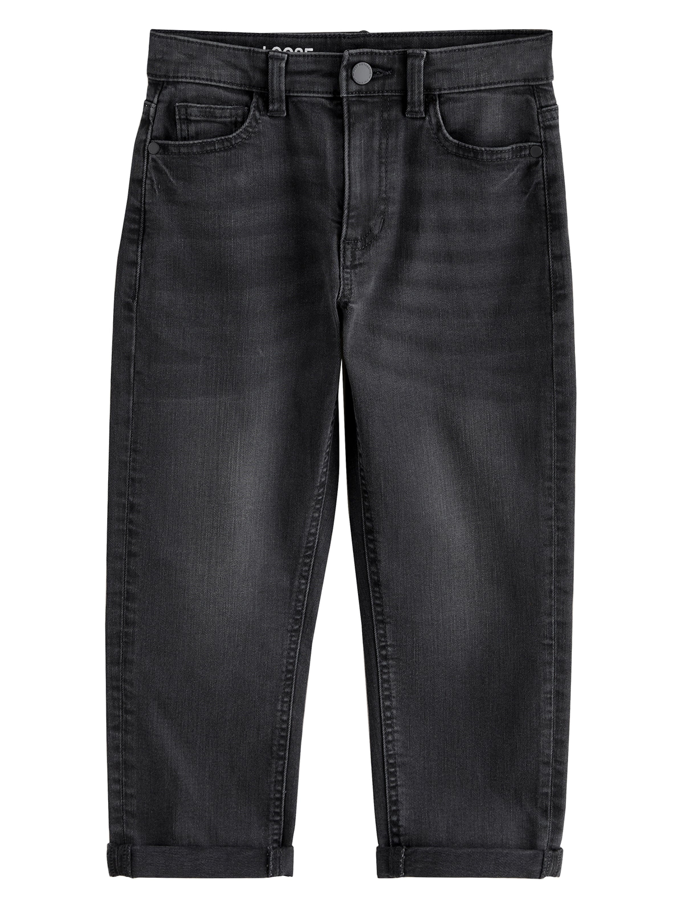 Next Loosefit Džíny – černá: přední strana