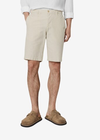 Marc O'Polo Regular Shorts 'Reso' in Beige: predná strana