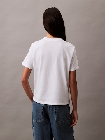 Tricou de la Calvin Klein Jeans pe alb