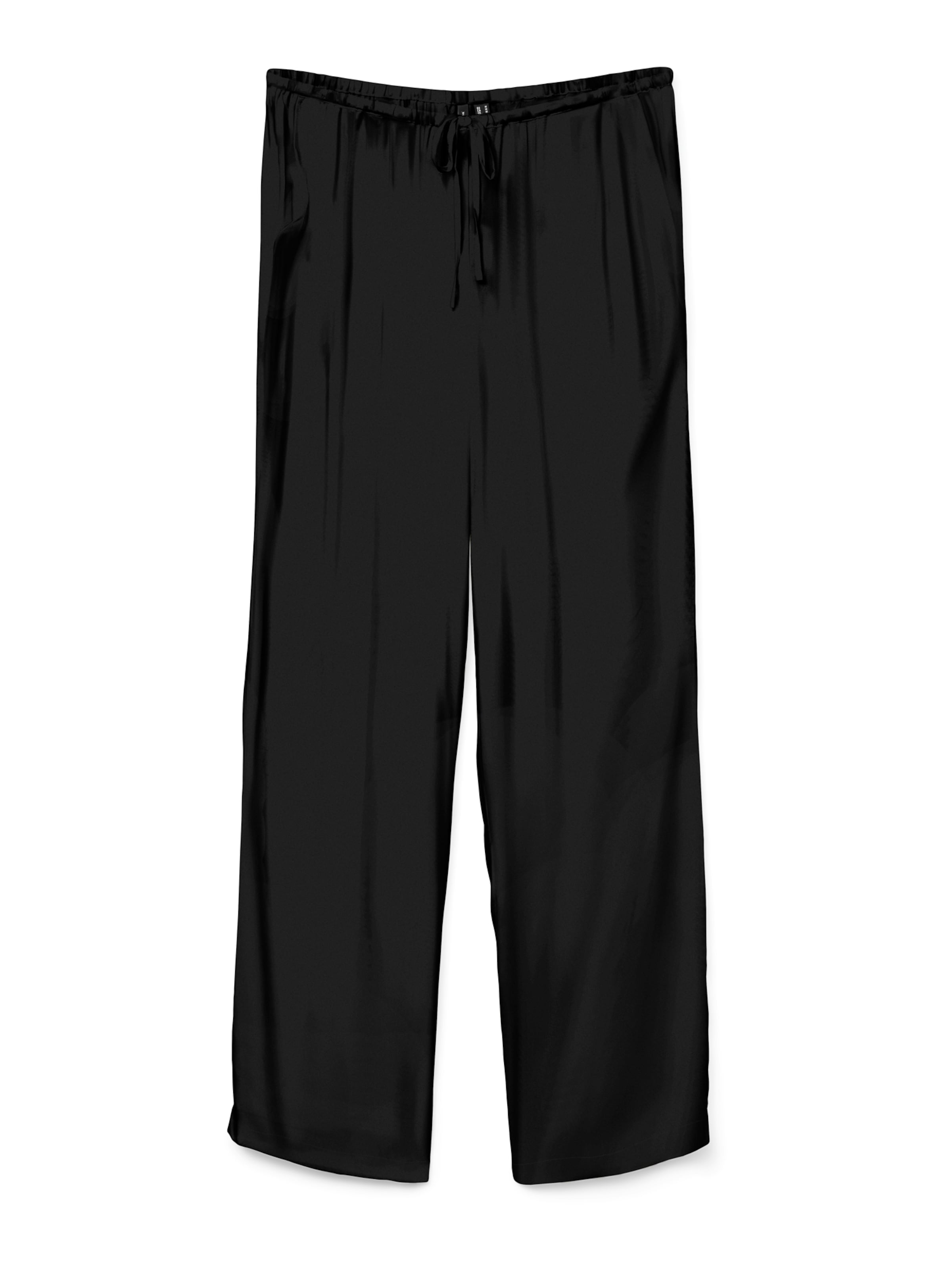 Wide Leg Pantalon 'VMEASY JOY' Vero Moda Petite en noir : devant