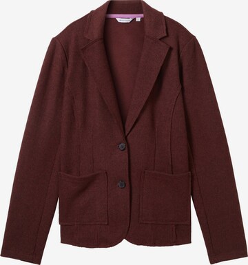 TOM TAILOR Blazer in Brown: front