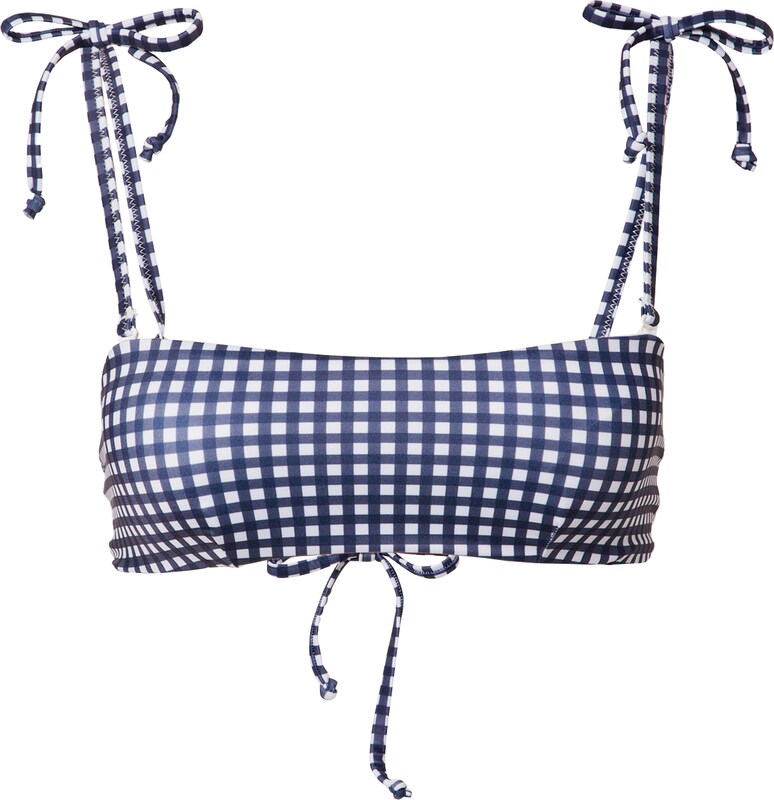 Hunkemöller Bustier Bikinitop in Dunkelblau Hunkemöller Bustier Bikinitop in Dunkelblau