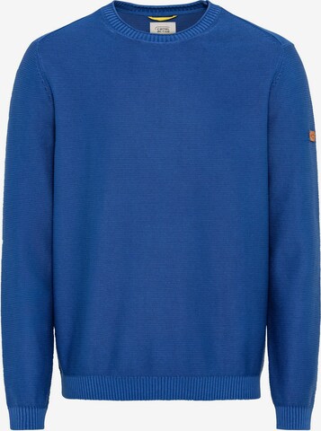 CAMEL ACTIVE Sweater in Blue: front