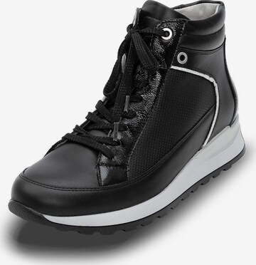 VITAFORM High-Top Sneakers in Black: front