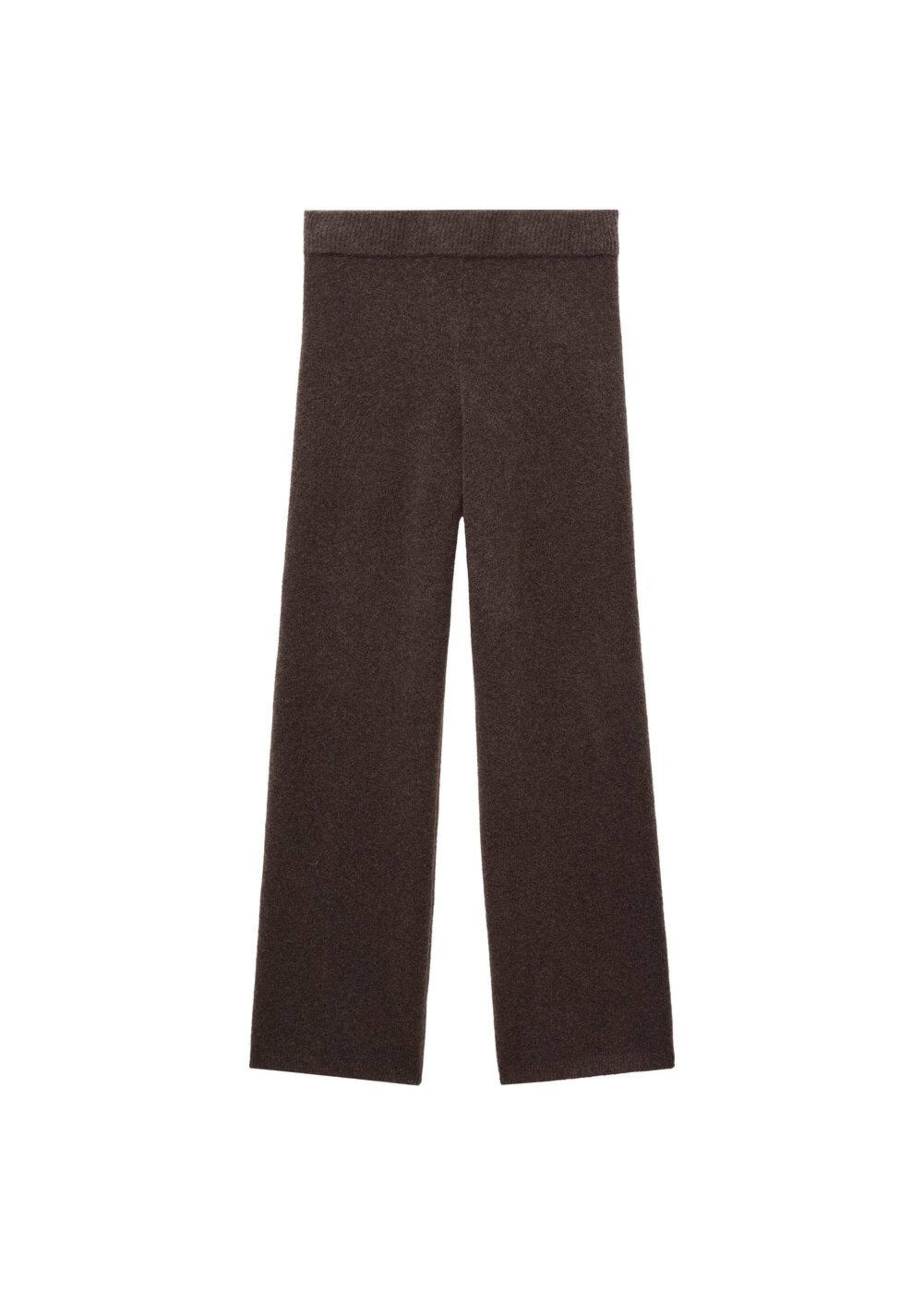 MANGO Pants 'Camilo' in Brown: front